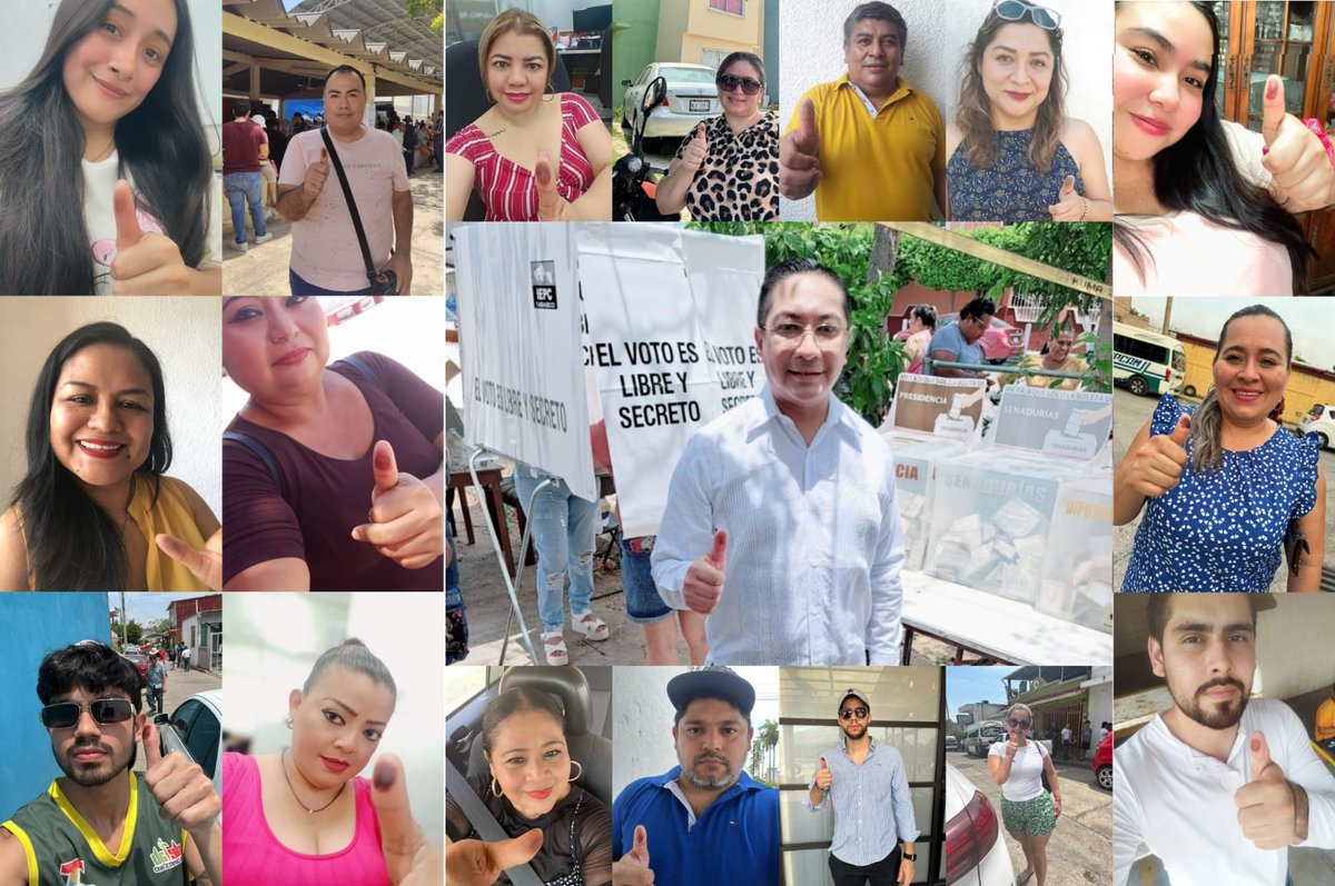 Personal que integra la ponencia II a mi cargo, acudió a ejercer su voto, participando con ello en la democracia de nuestro país. 

#EleccionesMexico2024