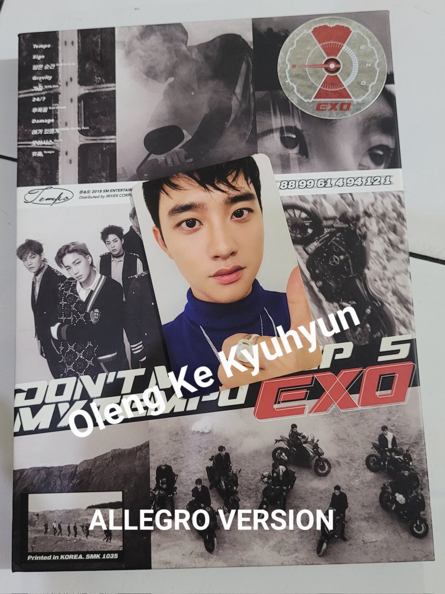 dksooasis's tweet photo. WTS ALBUM EXO MONSTER, KOKOBOP, TEMPO, LOVE SHOT, VIVACE‼️

HARGA 130K (PB+PC+POSTER) 
✅ nego 
✅ co 🍊
❌ admin 🍊
📍 jatim

Bisa dm ke aku atau @OlengKeKyuhyun

t. pc photocard album exo wts zonauang exist xiumin suho lay baekhyun bbh chen chanyeol cy kyungsoo d.o. kai sehun https://t.co/U1c9aYdhj9