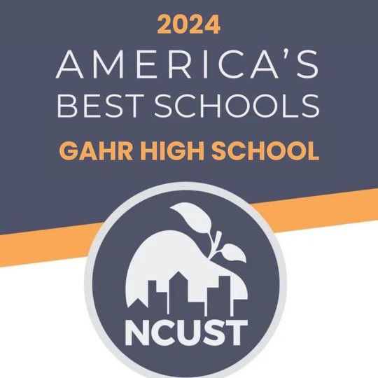 Gahr HS was recognized by #ABCUSD Board and Assemblymember Quirk-Silva’s office for being awarded as one of NCUST’s America’s Best Schools. Students, teachers, and administrators joined in on the celebration! 🎉 🥳