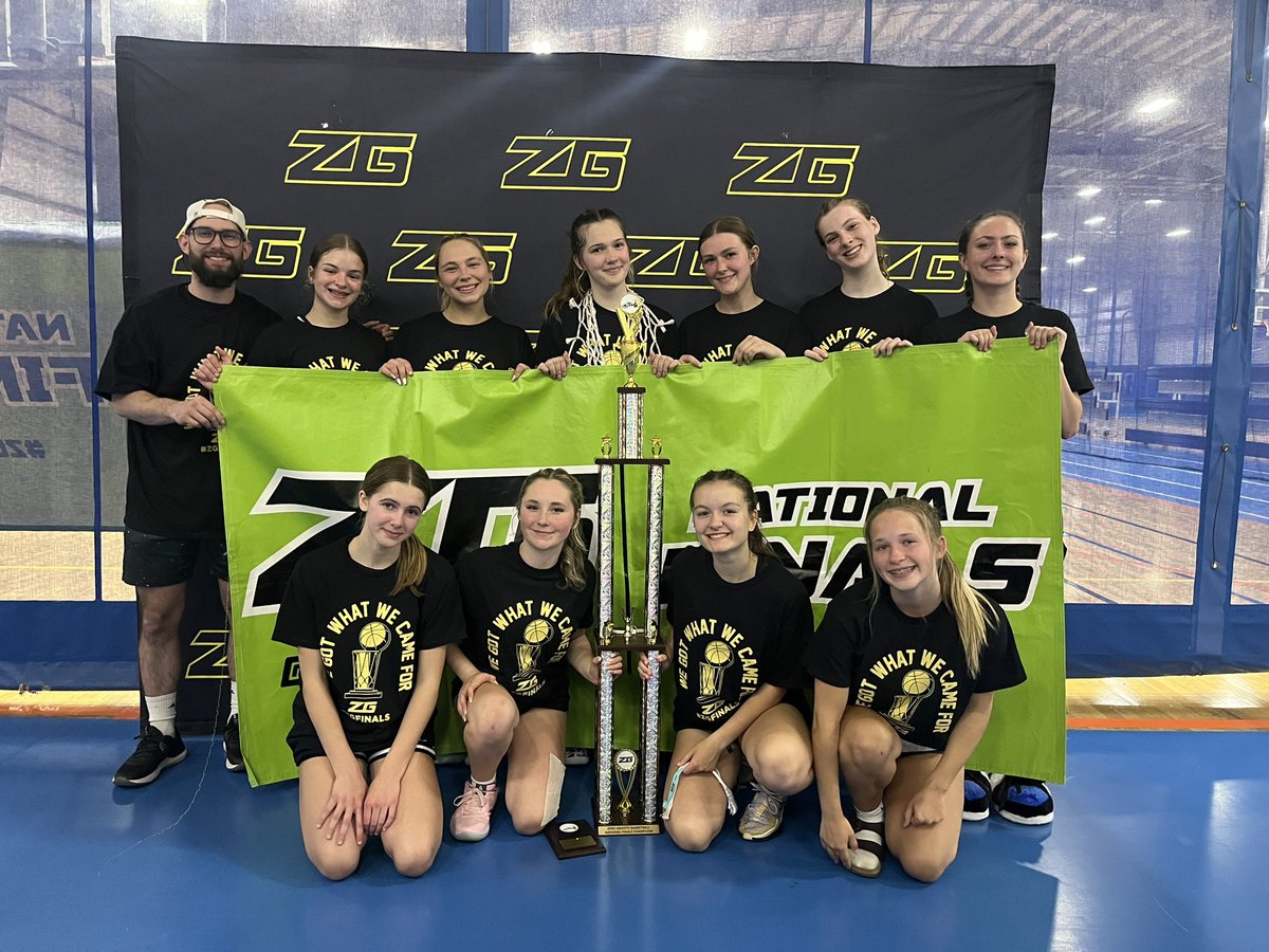 Maine Premier ads the #ZGFinals 🏆 Girls 10th CHAMPIONS‼️ Congratulations on the perfect ending to a great season 🏀