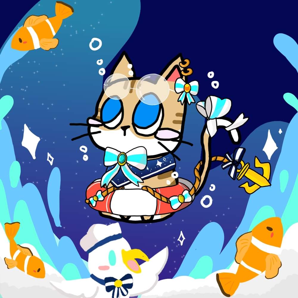 Good Morning #NFT_community! 

 Wish you have a good day and week ahead meoww! 😺🌻🌻🌻