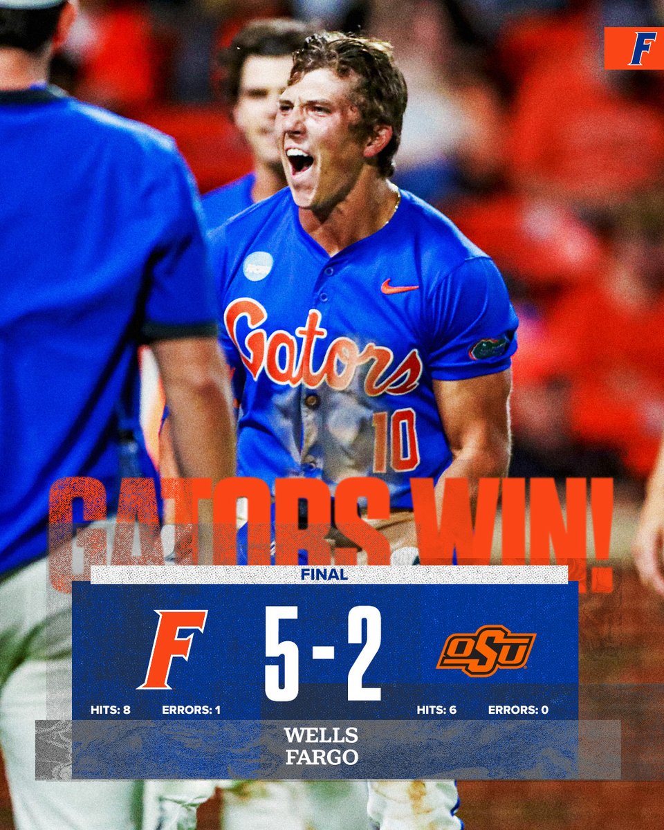 Florida Gators Baseball (@gatorsbb) on Twitter photo ANSWERED THE CALL. ππ€
Weβll play for a Supers berth TOMORROW!
#GatorsWin | #GoGators
Presented by <a href="/WellsFargo/">Wells Fargo</a> ANSWERED THE CALL. ππ€
Weβll play for a Supers berth TOMORROW!
#GatorsWin | #GoGators
Presented by <a href="/WellsFargo/">Wells Fargo</a>