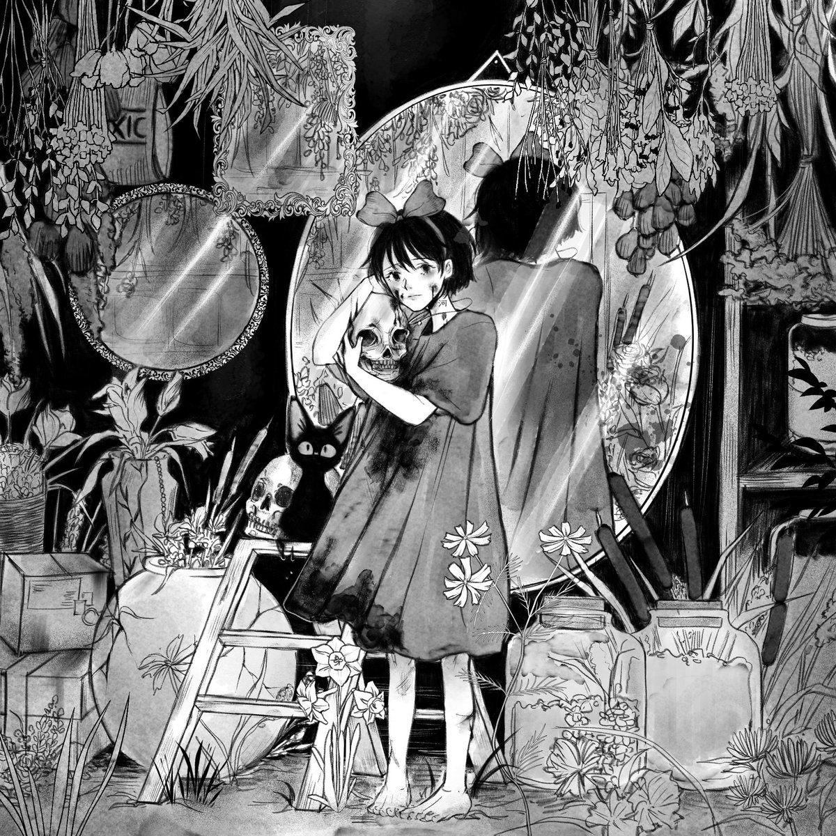 #콕카스_흑화_합작

Kiki’s cursed delivery service
마녀배달부 키키의 저주받은 배달 📦

주의사항
1. 새벽 3시에 수취인 불명의 배달물은 키키배달업체의 배달이 아닙니다. 절대 열어보지 마십시오
2. 저주용품의 배달은 수신자 익명보호를 위해 발송인, 수취인 불명으로 새벽 3시에 배달됩니다