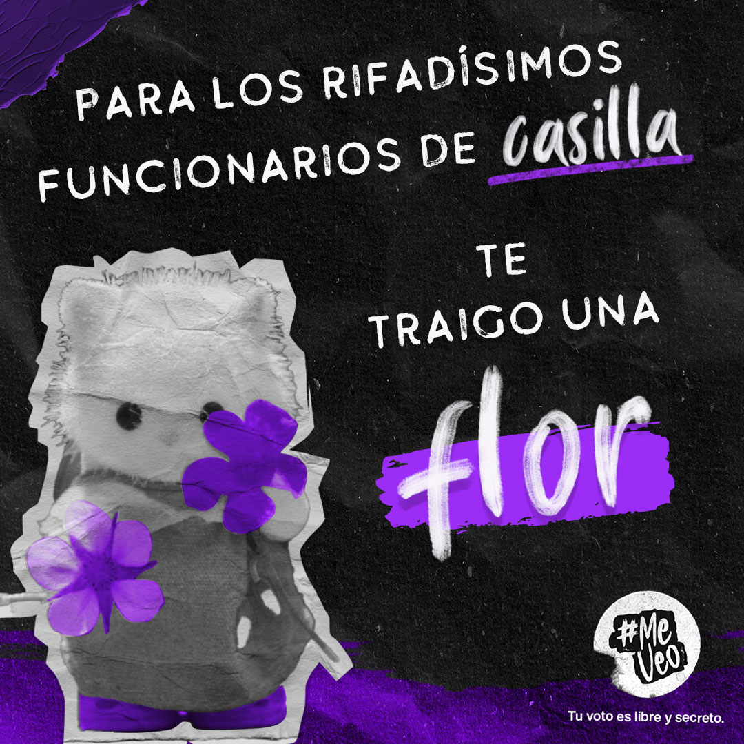 MeveoMx's tweet photo. Etiqueta a tus amixes funcionarios de casilla que siguen contando votos 👏 #MeVeo poniéndome de pie.✨✨💐 https://t.co/7B1s1kBXeJ