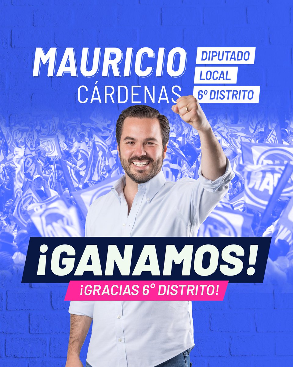 ¡Gracias a #Querétaro y #Corregidora por su respaldo, por su apoyo y su confianza! ¡GANAMOS ESTA ELECCIÓN CON CONTUNDENCIA! 

Juntos, seguiremos haciendo de Querétaro el orgullo de México. 

¡Gracias, gracias, gracias! 💙