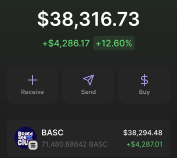 Just claimed my rewards from $BASC event!