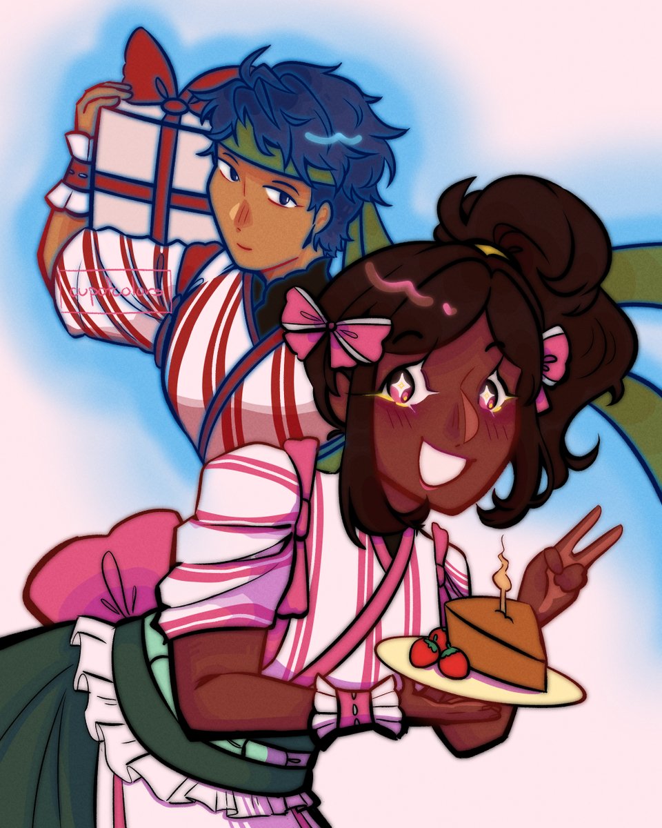 cupofcolors's tweet image. GO WISH @Larachelle_art A HAPPY BIRTHDAY! NOW!!!!!!!!

#fireemblem #ike #timerra