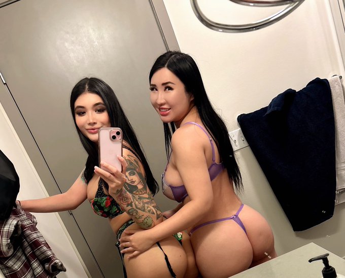 Me and @sukisinxx are double teaming a lucky guy tonight 😉  Who wants to book us together? https://t<a class="tags" href="/tag/sukisinxx">&#64;sukisinxx</a>