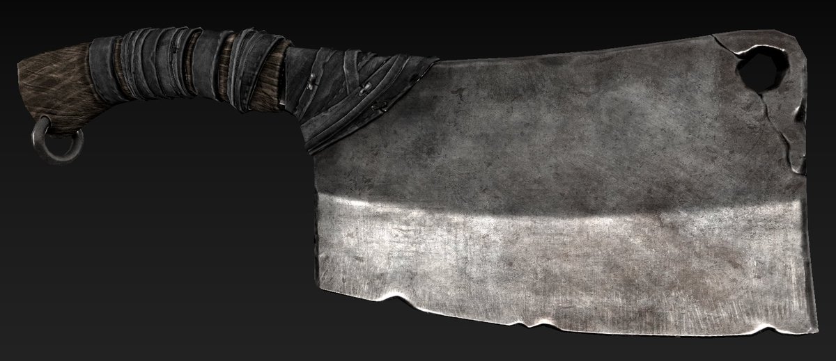 Smooth3Db's tweet image. Another model for UGC, A butcher's cleaver.
Model was done by @SlimyDev, Textures by me :P
Will put the store link when i put them on sale 🙏🙏
#3D #blender #Blender3d #robloxart #blenderart #roblox #3dart #RobloxUGC