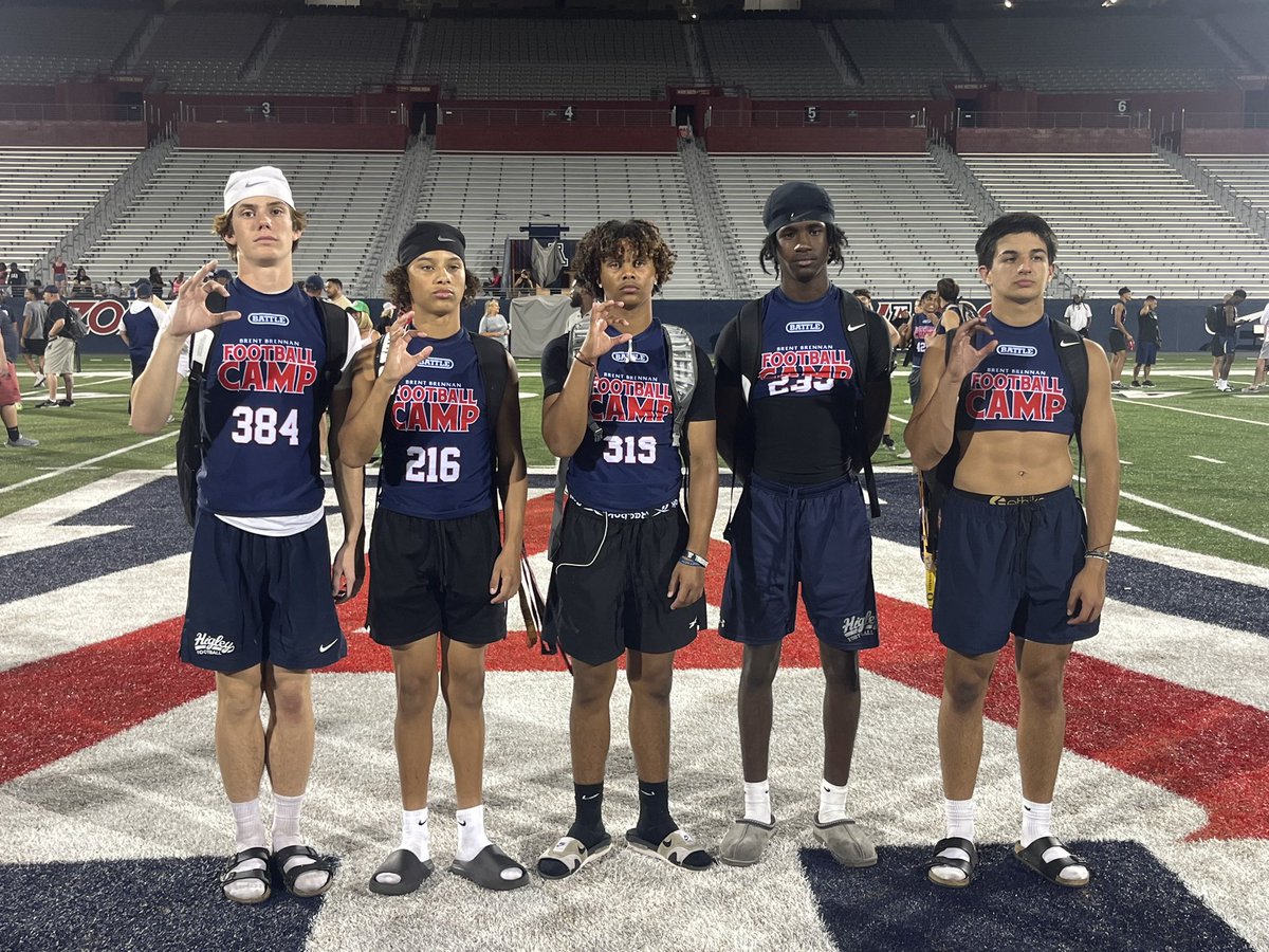 _brysen3's tweet photo. Thanks @ArizonaFBall @Fletcher_UofA @CoachBrennan for giving me the opportunity to participate in your camp and to show my abilities while learning from great coaches!@DBCoachGaddis @CoachHolguin16 @HIGLEYFOOTBALL @COYjuniorB @Nasim_Eason @1anthxny1 @JulianW7523 @JaxonBWatkins https://t.co/WGKym5iDTe