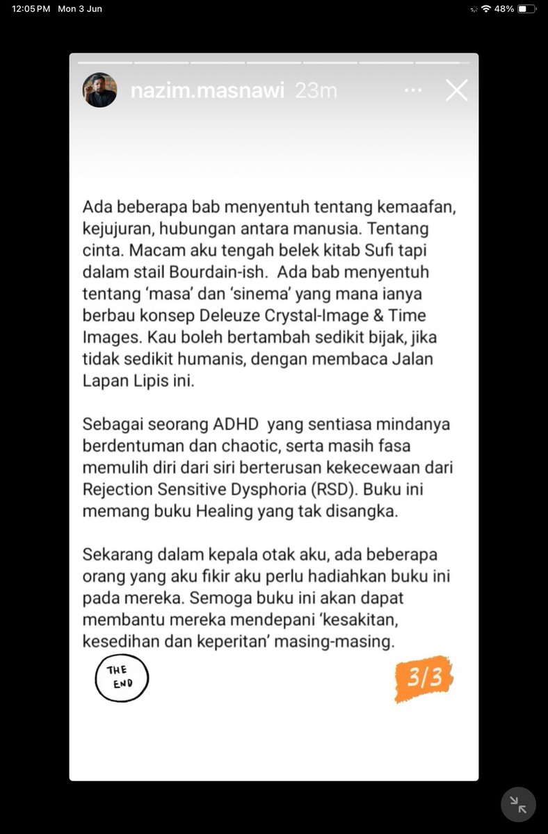 Pasca PBAKL masih berbaki cerita tentang buku terbaik di acara itu.