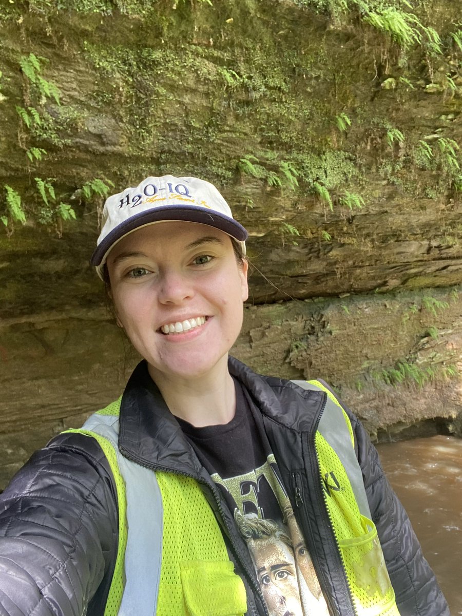 SHSUgeo's tweet photo. Congratulations to ⚒️ Geology alumna and TA, Meghan Puente, on completing her Master’s degree in Geoscience at Western Kentucky University.  She recently has been in the field doing water quality sampling &amp; water level/discharge measurements to estimate pollutant loadings 🌟 https://t.co/a3Vn4UVykH
