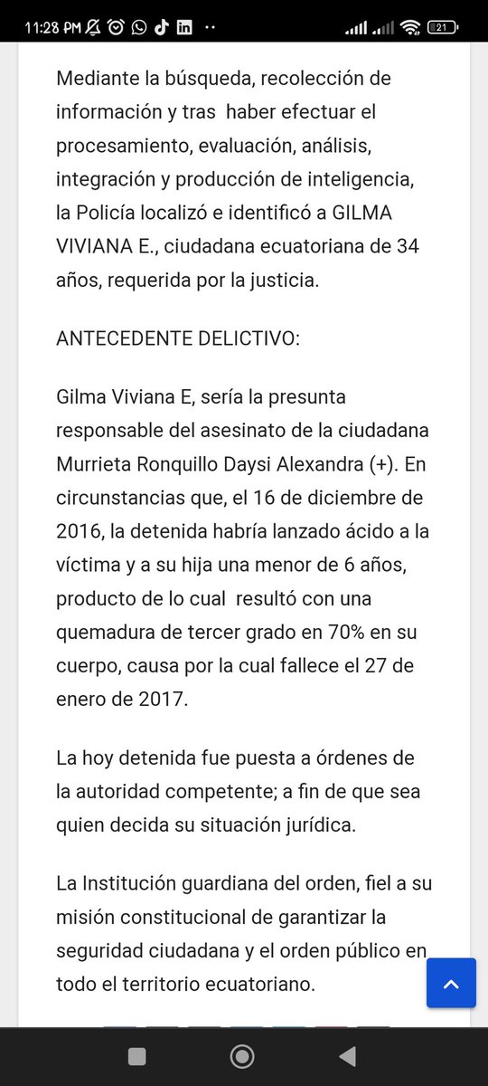 MIAU15's tweet photo. @AgLiz2 @PoliciaEcuador @elcomerciocom @eluniversocom @el_telegrafo @elnoticierotc @EcuavisaInforma @lahoraecuador @radioquitoec @radio_pichincha @Teleamazonas24H @ecuainm_oficial https://t.co/Yl9jFpEhvg