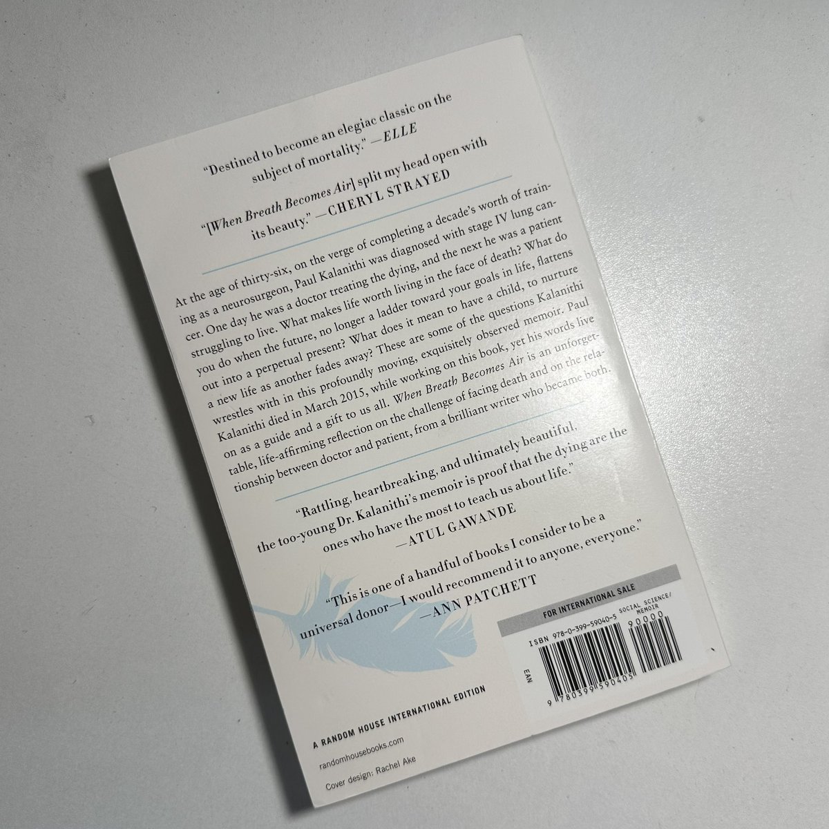 chaewonsy's tweet photo. wts lfb ph book booktwt

when breath becomes air — paul kalanithi
₱500 from fullybooked
mint condi

mop: gcash
mod: j&amp;t https://t.co/RbUrM1XFYL