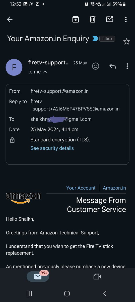 shaikhoman's tweet photo. @AmazonHelp @amazonIN @amazon is this the way you fool customers.I purchased new device as per your executive guided me. Now at a time of return and refund there is no response from your side.Sold product by fooling us. @Flipkart @flipkartsupport much better than you. @JeffBezos https://t.co/YqoVgaqbjB