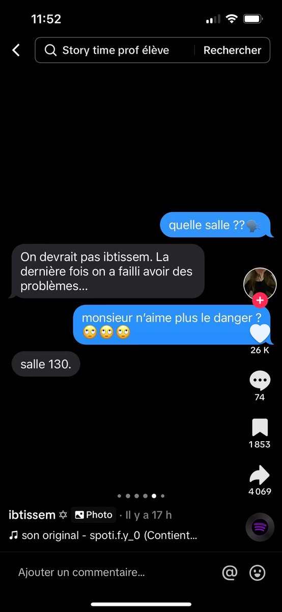 ça crée de fausses conv avec des profs mais pitié qu’est ce qui va pas chez vous