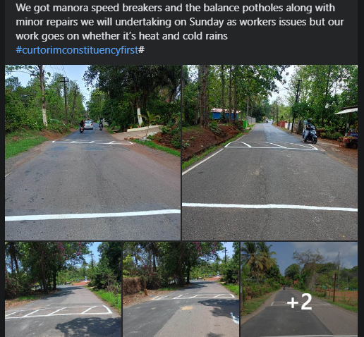 ReginaldoGoa's tweet photo. Public-centric small yet critical works continue in Curtorim Constituency.
Let there be no-inconvenience to public irrespective of whether its responsibility of panchayat or MMC or PWD or Electricity Dept or other department.
#CurtorimConstituencyFirst

[1/3] https://t.co/BkFiPs1exr