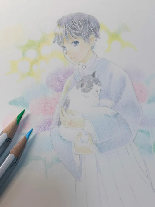最近、色の塗り方について考えているものの…丁寧に塗っていこうという謎の結論に落ち着きつつあります 