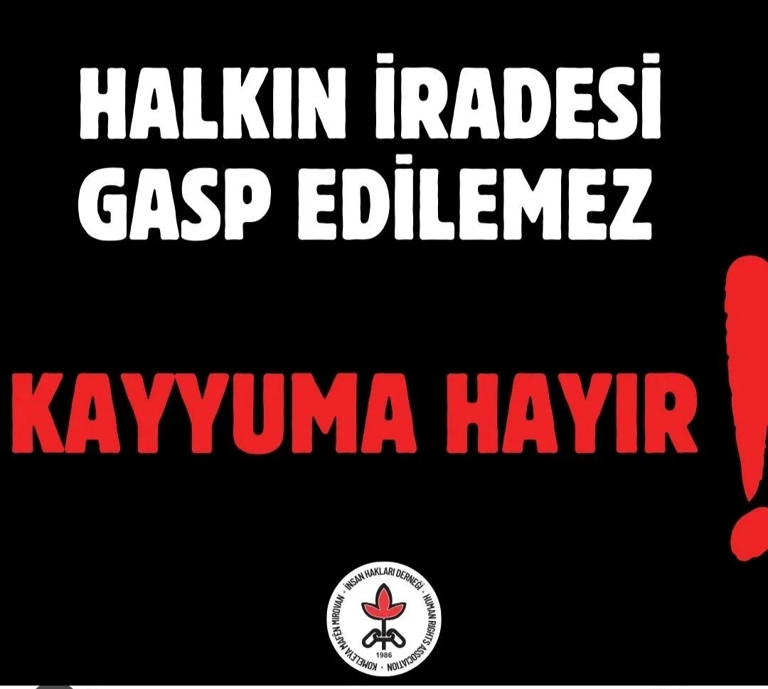 Halk İradesi Gasp Edilemez !