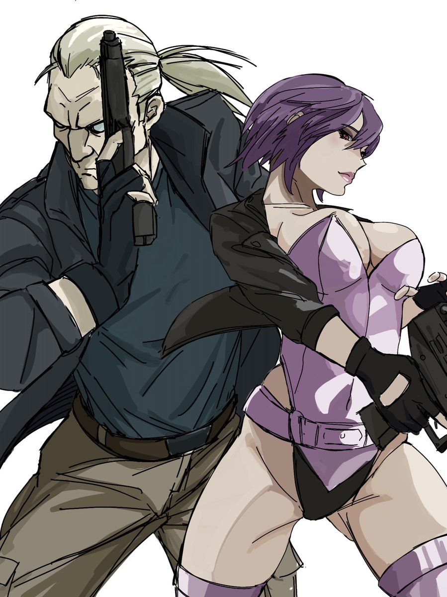 AiriAkura's tweet photo. Kusanagi and batou
#GhostInTheShell #MotokoKusanagi #Gits #攻殻機動隊 #cyberpunk #anime #batou #ghostintheshellSac #素子 https://t.co/9xXK8PPqrG