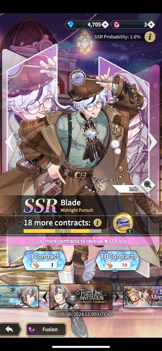 mtfhellboy's tweet image. this many tries just to get blade. it was worth it ngl @NUCarnivalEn