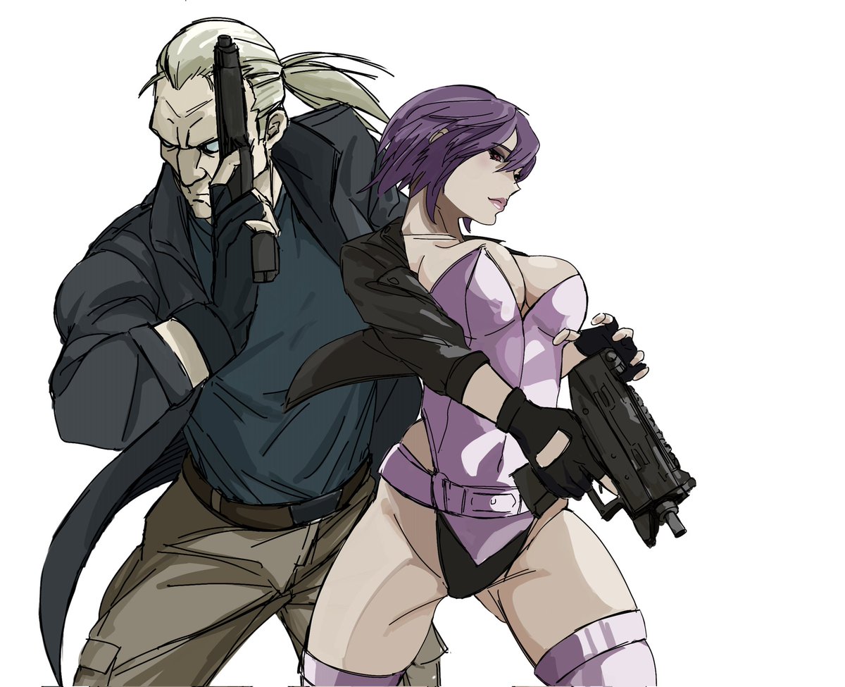 AiriAkura's tweet photo. Kusanagi and batou
#GhostInTheShell #MotokoKusanagi #Gits #攻殻機動隊 #cyberpunk #anime #batou #ghostintheshellSac #素子 https://t.co/5UwkxASqnd