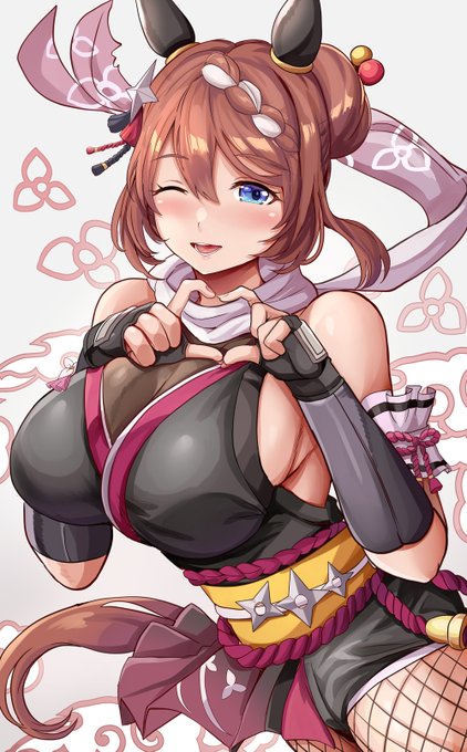 「にんにんっ♥ スーパークリークですよ～!!」 