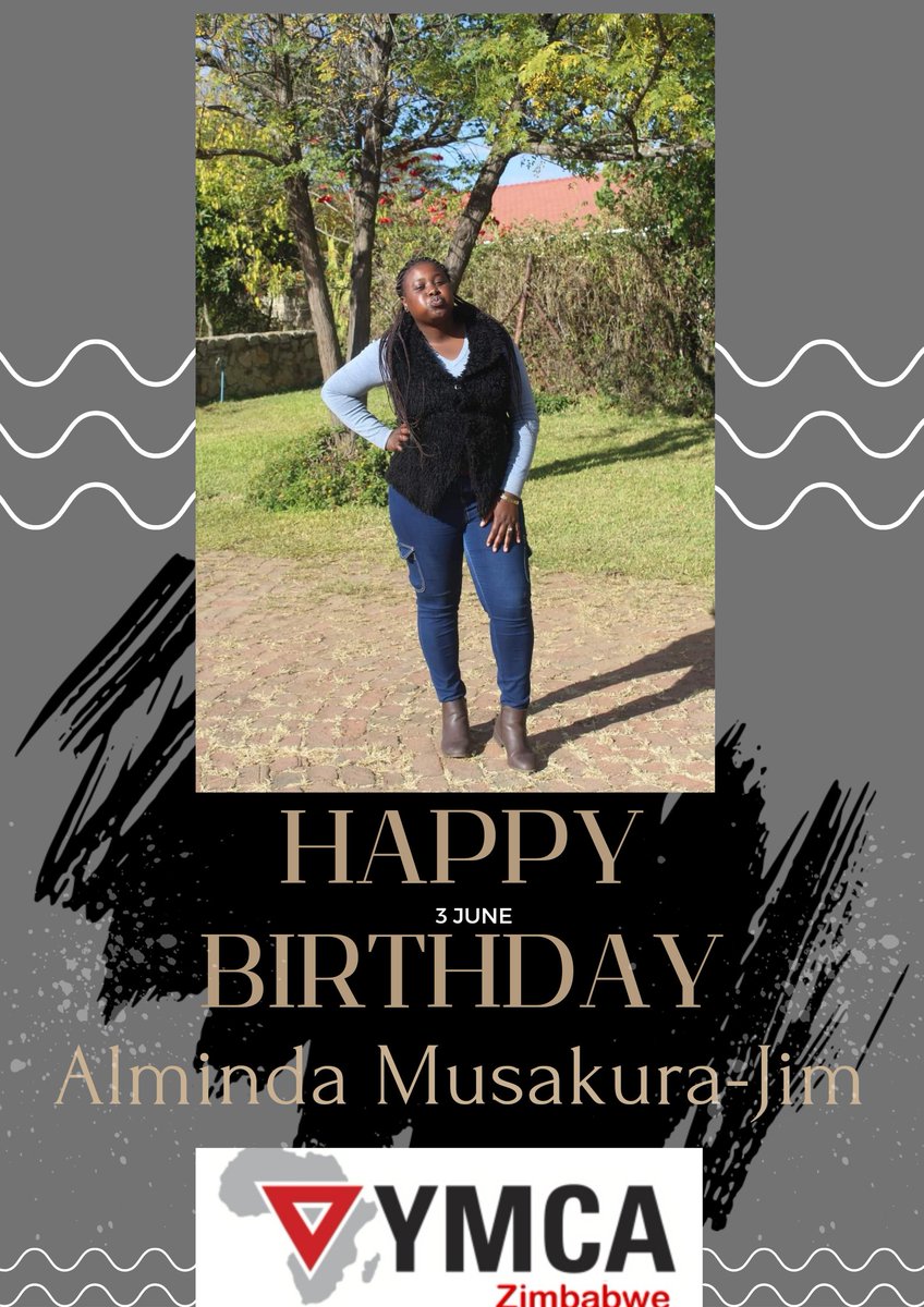 Today's devotion :
Celebrate life.
Happy birthday to our firebrand <a href="/almindamusakura/">Alminda Everjoys Musakura</a> the #YMCAHarareBranch coordinator.
