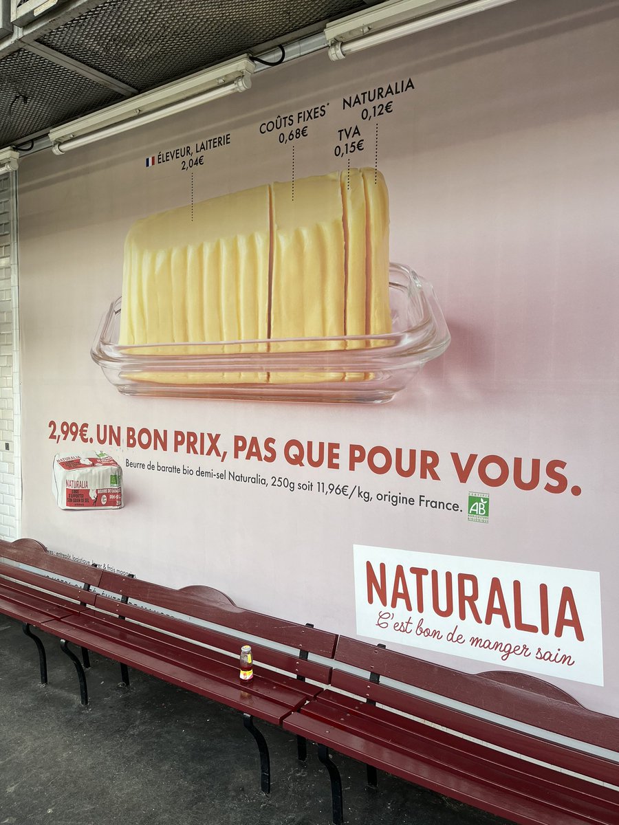 mhitschfeld's tweet photo. Excelente campaña publicitaria de @_NATURALIA, enseñando al consumidor lo que está detrás de los precios finales en sus supermercados https://t.co/Htzt6sJehZ