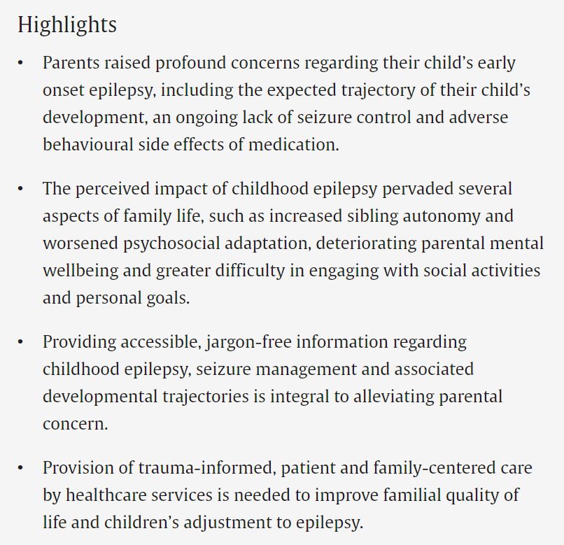 Super pleased to share my 2nd first-author paper which explores the impact of and research priorities in early onset epilepsy from parents' perspectives. Thanks so much to the co-authors and families who made this work possible! <a href="/BEEStudy_/">BEE_Study</a> Read here: tinyurl.com/3ay9sfxm