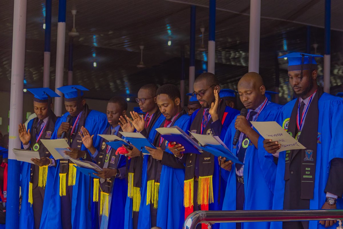 UmaradsU's tweet photo. Congratulations to the newly Inducted Medical Radiographers.

At the University of Maiduguri https://t.co/VHUdH5zmZl