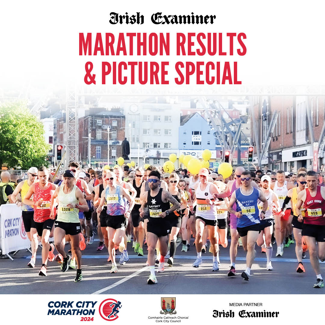 Calling all Cork City Marathon runners! 🏅📸 On June 4th, we will be publishing a special edition featuring your photos and race results. Don’t miss the chance to relive your marathon moments and see your achievements celebrated. Buy in store or subscribe subscribe.irishexaminer.com/earphones