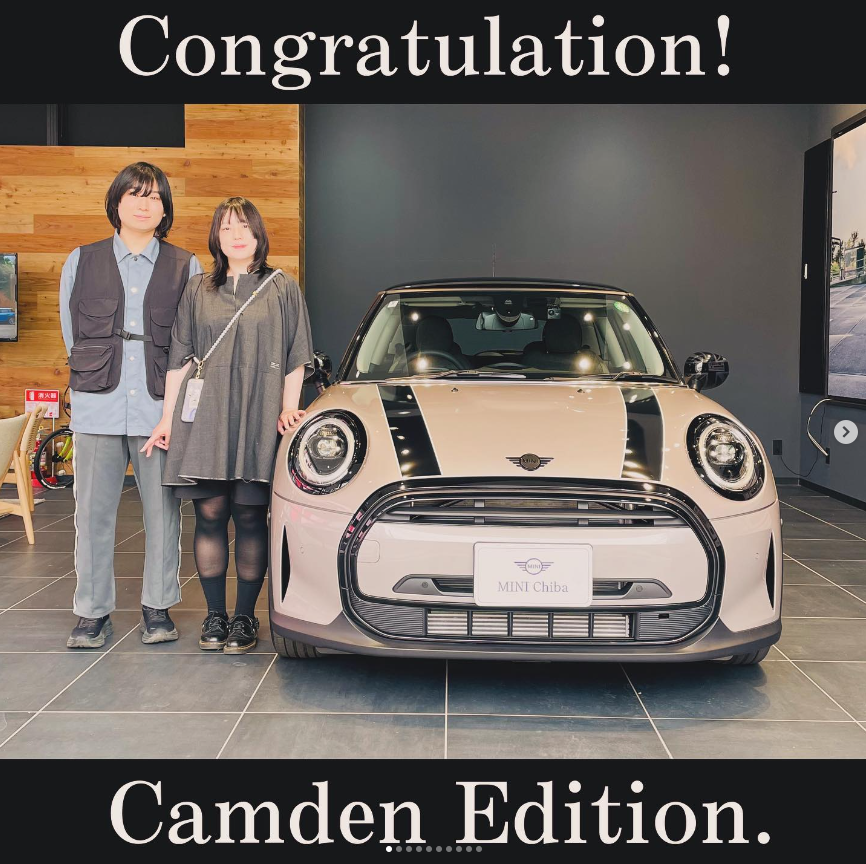 GlanzMini's tweet photo. 【MINI千葉】
祝・ご納車!!
■ MINI COOPER 3DOOR■
大人気の現行モデル最後の特別仕様車
CAMDEN EDITION.です💫
この度は数あるお車の中から
MINI千葉よりMINIをお選び頂き、
本当にありがとうございます🎀
これからどうぞ宜しくお願い致します❗️
#MINI千葉 #mini3door #minicooper3door https://t.co/XQ1V3ygsgB