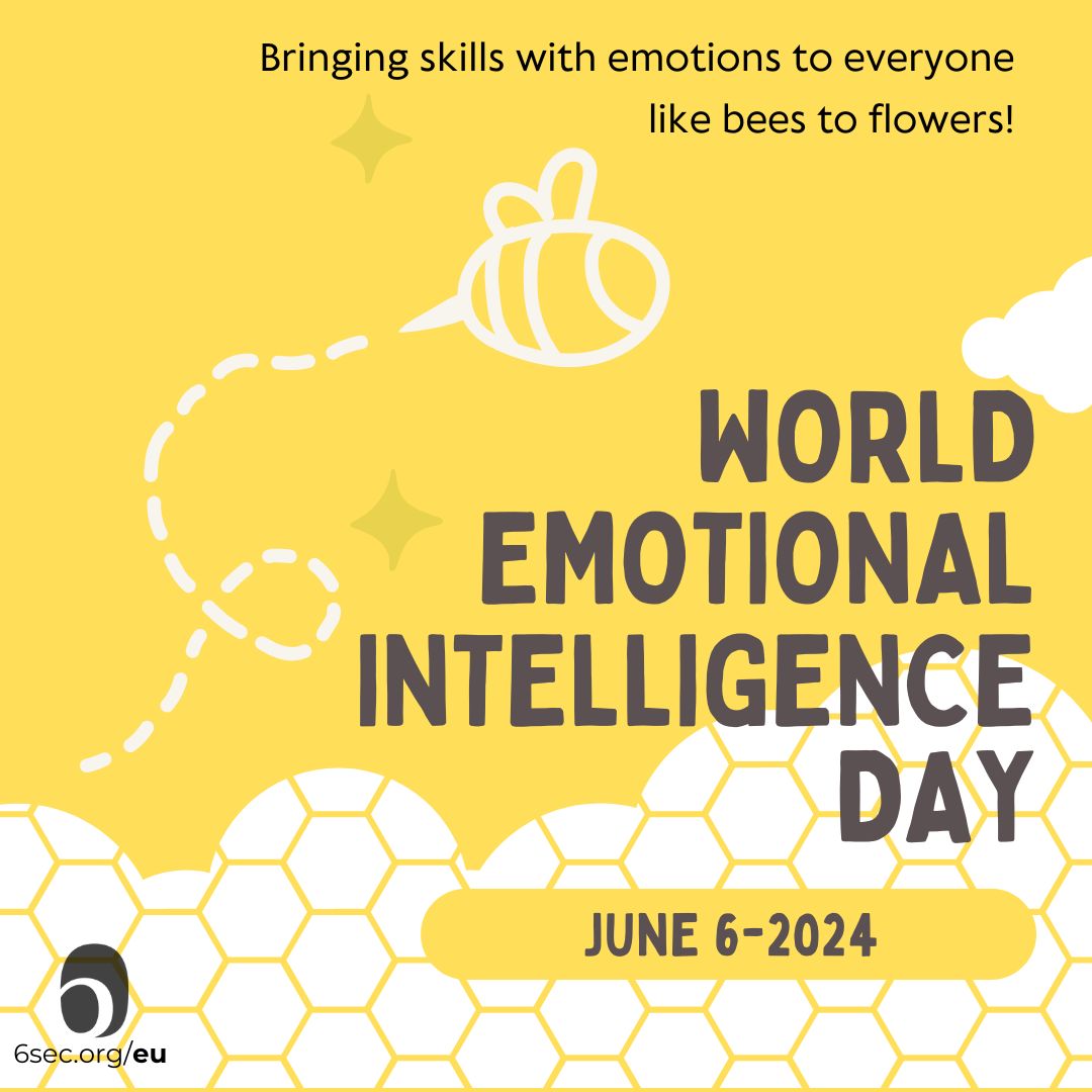 𝐵𝑒𝑒 🐝 𝑝𝑎𝑟𝑡 𝑜𝑓 𝑠𝑜𝑚𝑒𝑡ℎ𝑖𝑛𝑔 𝑠𝑝𝑒𝑐𝑖𝑎𝑙!

Please join us in co-creating 𝐄𝐦𝐨𝐭𝐢𝐨𝐧𝐚𝐥 𝐈𝐧𝐭𝐞𝐥𝐥𝐢𝐠𝐞𝐧𝐜𝐞 𝐃𝐚𝐲 - 𝐉𝐮𝐧𝐞 𝟔

6seconds.org/day