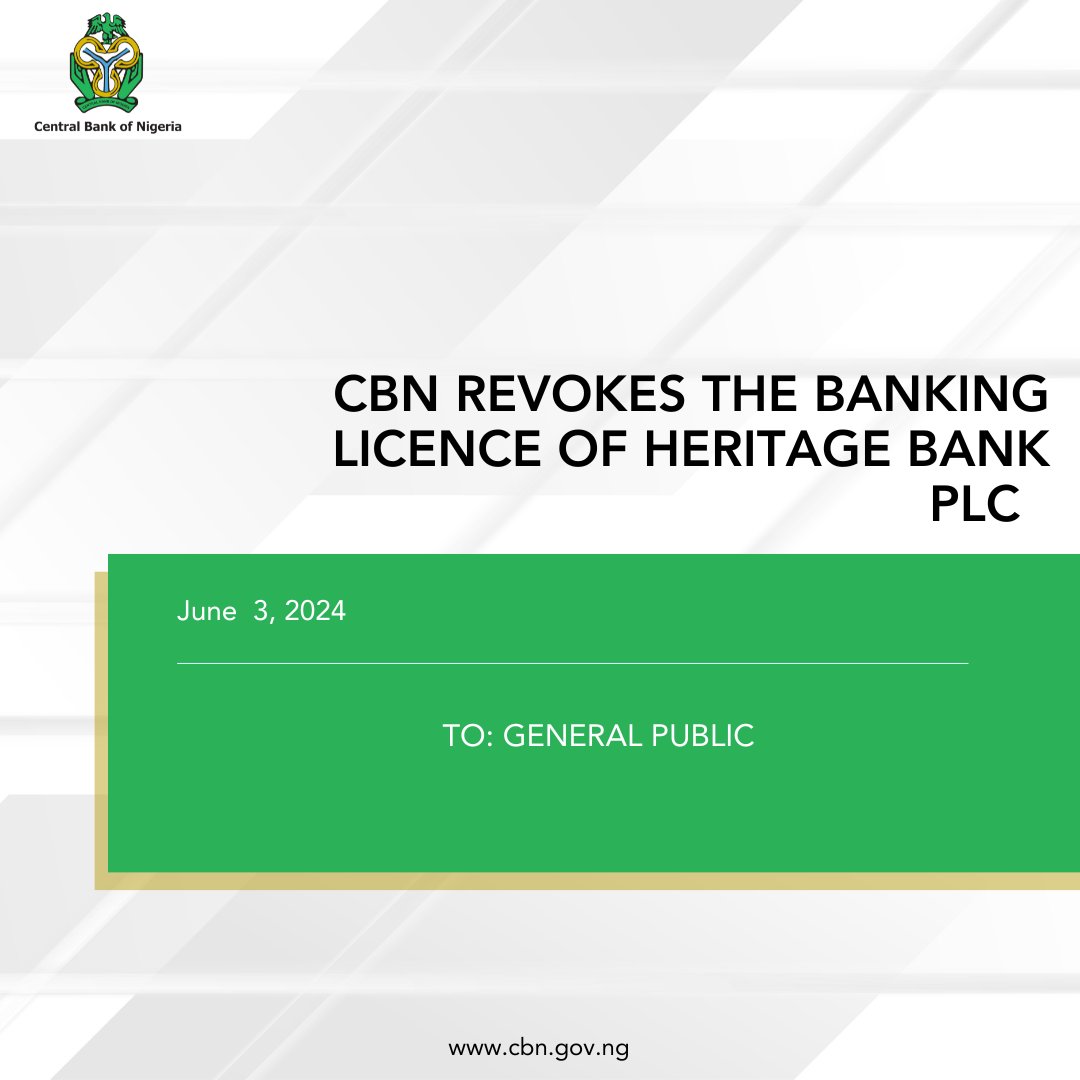 Central Bank of Nigeria tweet media