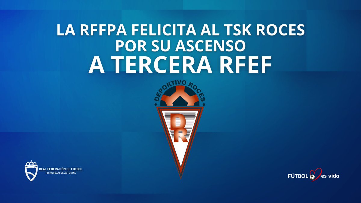 asturfutbol's tweet photo. Desde la @asturfutbol queremos felicitar a @sanmartinei, @CDMosconia y @TSKROCES_OFIC  por sus ascensos a 3ª RFEF, enhorabuena por la gran temporada a todos ellos 👏👏💪💪 https://t.co/C1CRR1uNlP