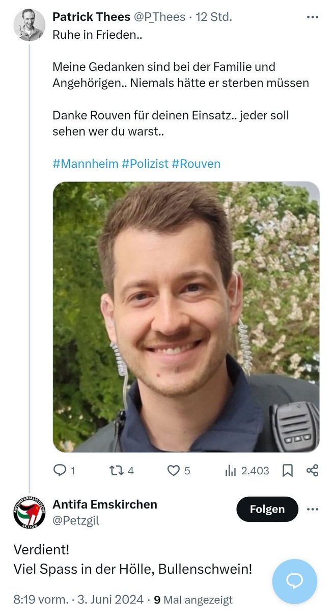 ernsterjuenger's tweet photo. Ich weiß nicht ob ich es schon erwähnte, aber die ANTIFA hat weniger Ehre als der Dreck unter meinen Fingernägeln. https://t.co/Dx2h8btoq5
