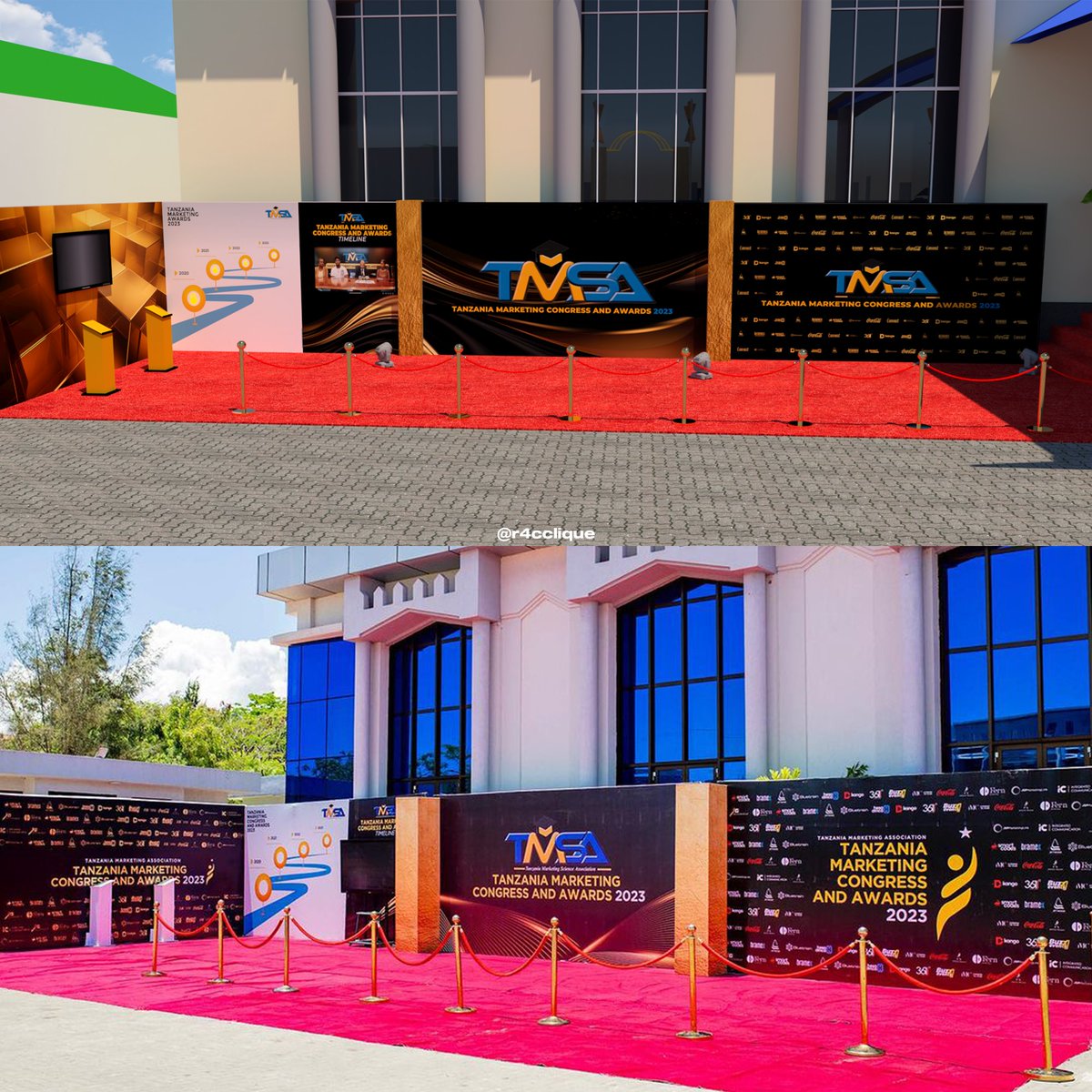 Execution &amp; 3D mockup.
Tanzania Marketing Association Awards.
2023.