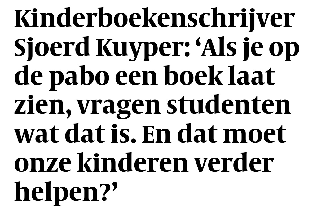 Nee, zo komen we er wel. Beetje pabootje bashen. Wellicht dat het iets constructiever kan?