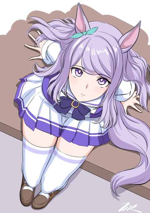 マックちゃんrkgk
めっちゃ大人っぽくなってしまった……高等部風味?
#ウマ娘 