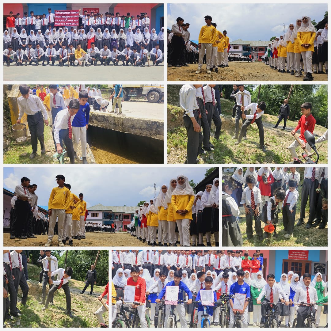 JannatLolab's tweet photo. #Indian Army Organised Awareness Drive in Collaboration with locals including children on the occasion Of World Environment Day at Harshan Army Goodwill School krusan
#IndianArmy
#Kashmir
#ProsperousKashmir
#FutureofKashmir
#KashmirMeinTiranga
#SavioursofKashmir https://t.co/M49LG9uqbK