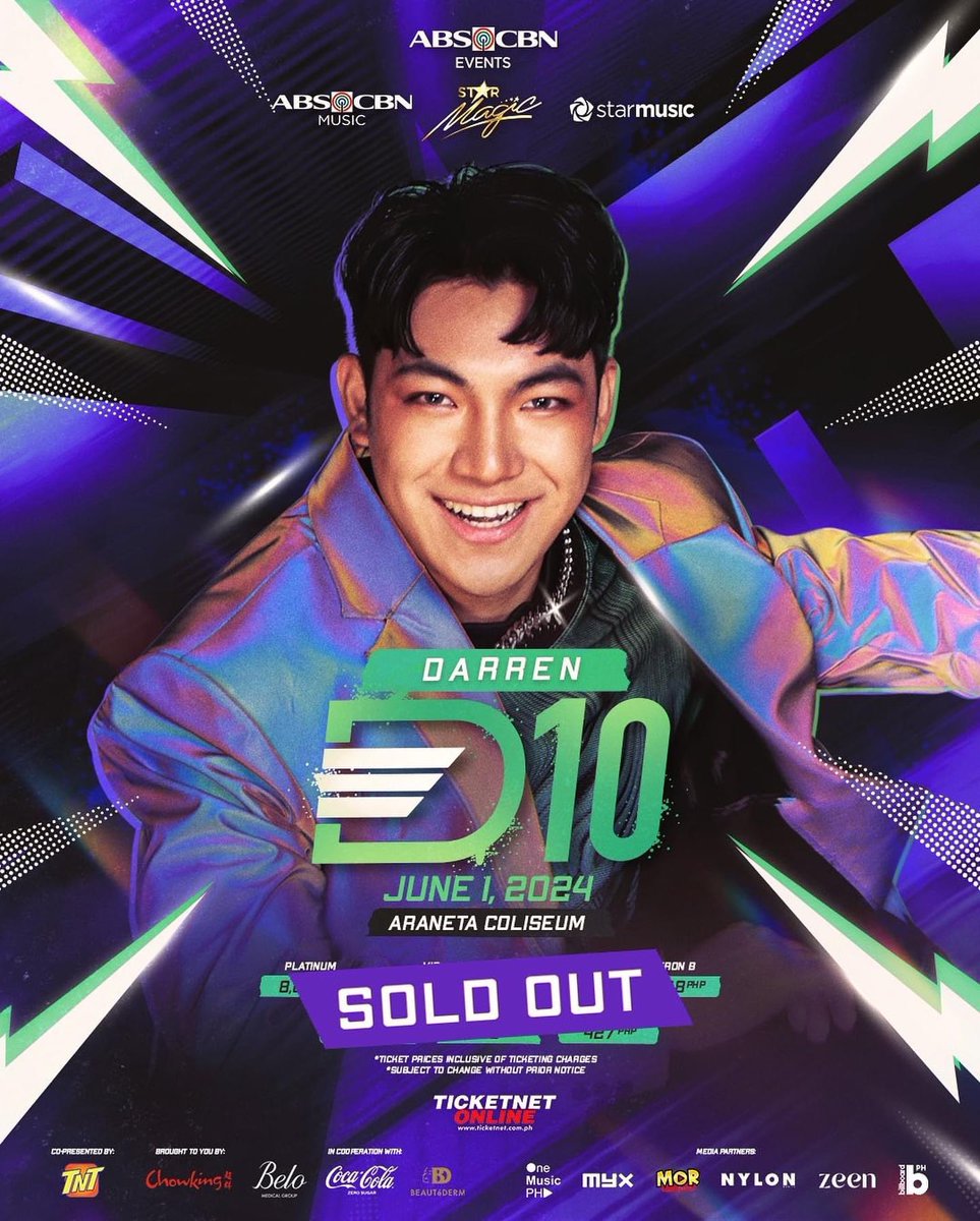_cinesilip's tweet photo. We would like to congratulate @Espanto2001 for a very successfull and explosive 10th year anniversary concert! You truly are an amazing performer. 
#D10 #DarrenEspanto who says repeat??? https://t.co/XVbyvKUwDP