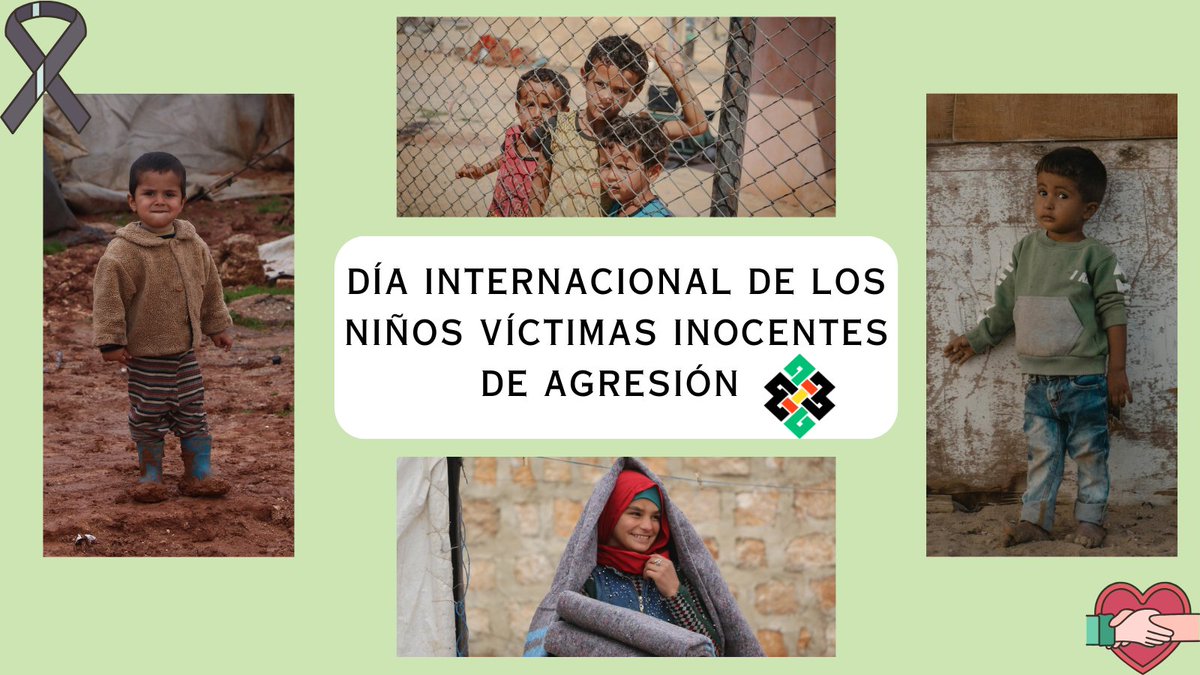 📣Hoy se celebra el Día Internacional de los Niños Inocentes Víctimas de Agresión. 

💔Un fenómeno que desgraciadamente está muy presente en la guerra de Siria. 

👉🏻Lee la noticia completa aquí: aaps.es/los-ninos-en-s…