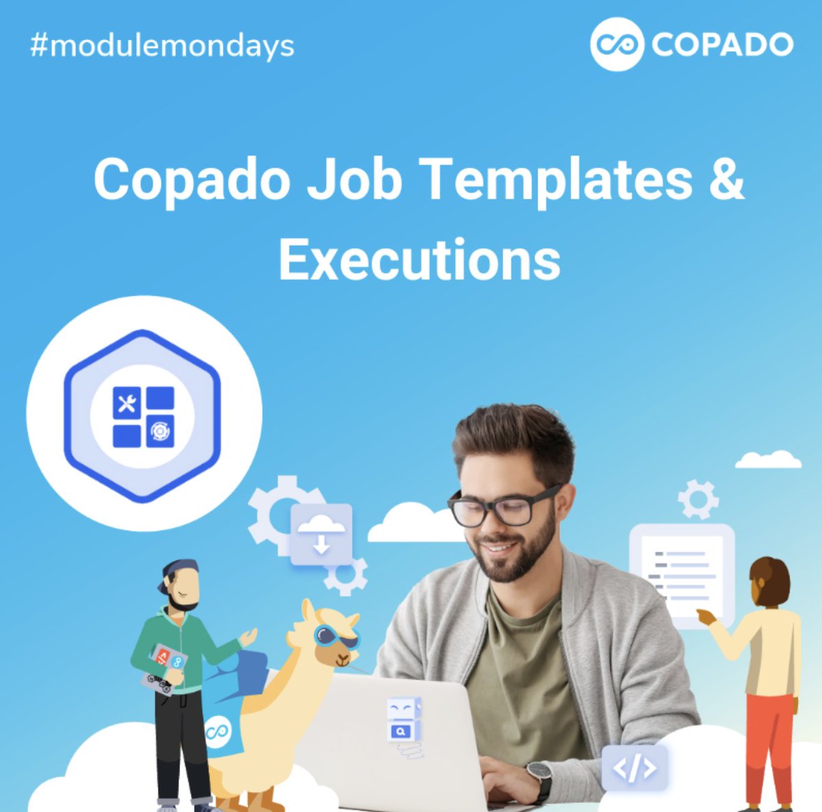CopadoSolutions's tweet image. Get to know the Copado Job Engine with this week&apos;s #ModuleMonday! Discover what Job Templates are, learn to execute them, and more with the Copado Job Templates and Executions Academy module.

Register in the #CopadoCommunity: ow.ly/8OiR50S6xm8