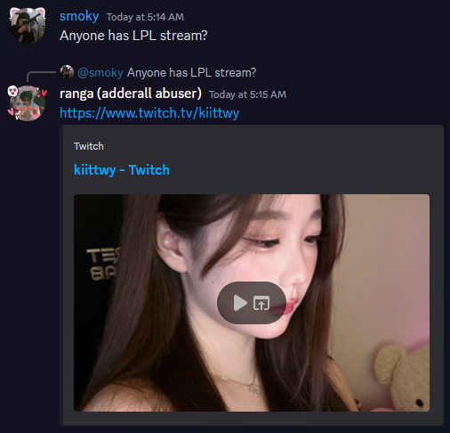 forestwithout's tweet image. my discord got u @kiittwy