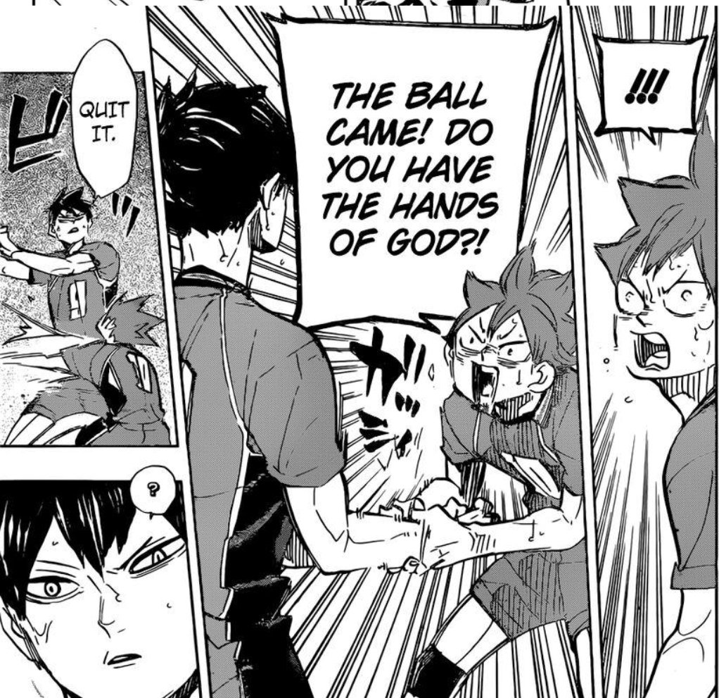 kageyama noticing his hand temperature .... 🫠 