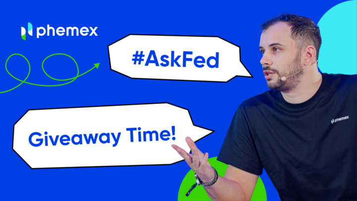 Phemex_official's tweet photo. 🚀 Dive into the #AskFed Challenge! 🚀
Want to snag some $PEPE? Got a burning question for our CEO? Get creative and ask your questions on all things crypto & Phemex—top 5 questions get to win from $200 in $PEPE 🌟

✅ Follow @Federico0x & @Phemex_official
✅ Like & RT this post
✅ Ask with #AskFed in the comments

Act fast—ends June 5th!

#Pulse #CryptoTalk #WinWithPhemex