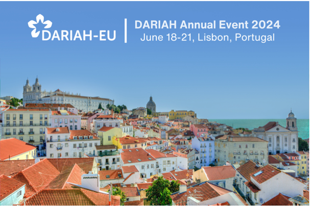 fcshrossio's tweet image. Termina amanhã o prazo para inscrição no DARIAH Annual Event, que terá lugar na @nova_fcsh, entre 18 e 21 de junho de 2024, subordinado ao tema “Workflows: Digital Methods for Reproducible Research Practices in the Arts and Humanities”.
+ info: https://annualevent.dariah