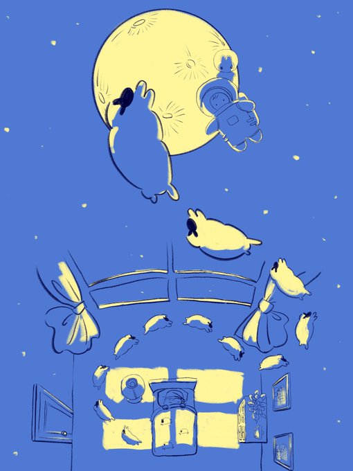 「月 恒星」のTwitter画像/イラスト(新着)