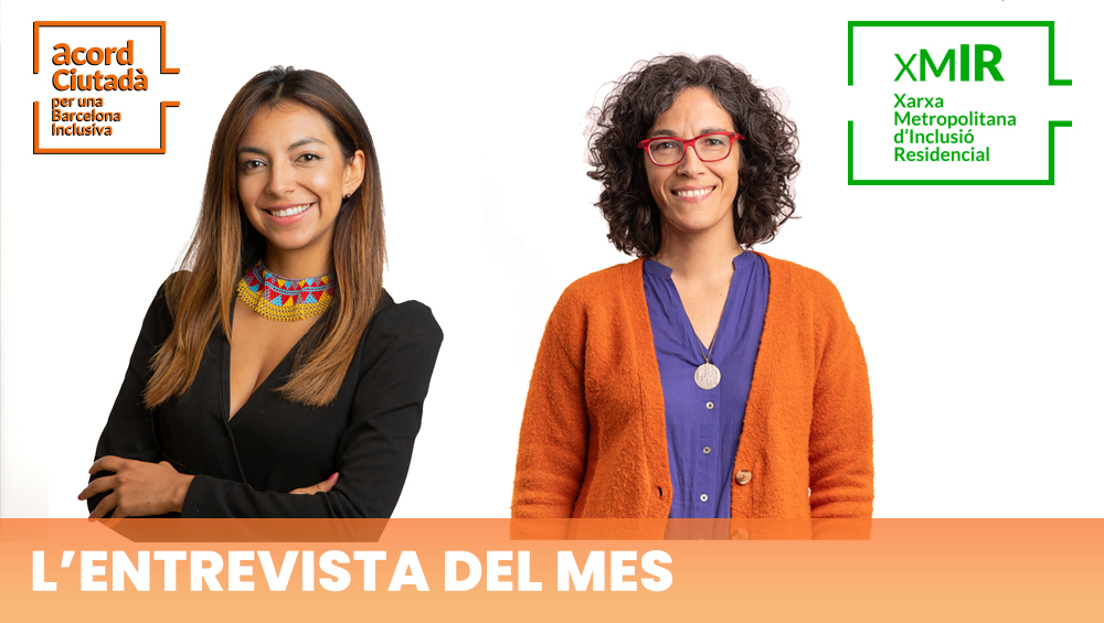 AcordCiutada's tweet photo. 🗣️ “La crisi d’accés a l’habitatge s’està estenent com una taca d’oli pel territori de la regió metropolitana”
La Xarxa Metropolitana d'Inclusió Residencial #XMIR protagonitza l'entrevista del mes
Parlem amb @LuisaFerPinto i @MCortadaPEMB
https://t.co/OH8yYvhH8p https://t.co/dqX6lZb36x